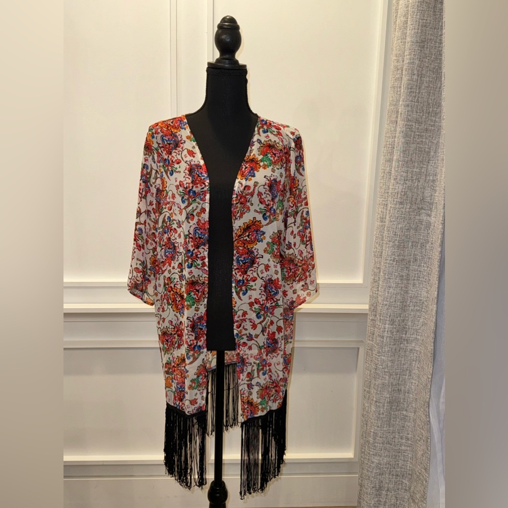 Beautiful Floral Shaw